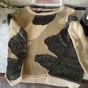 Zadig & Voltaire Deluxe army print sweater